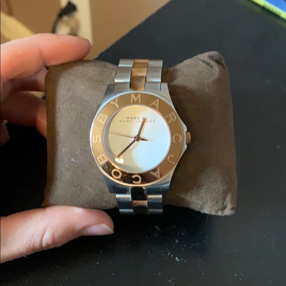 Marc by Marc Jacobs rose gold watch